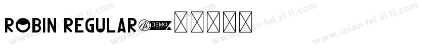 Robin Regular字体转换